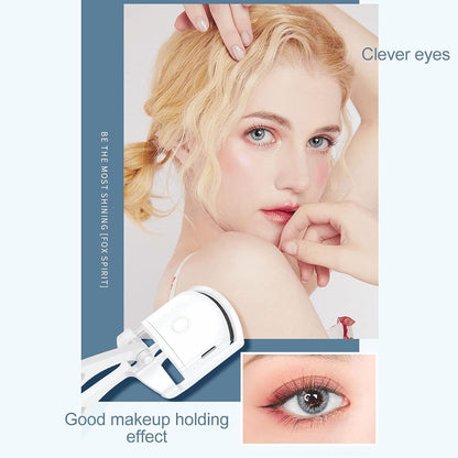 🔥 Electric Heated Eyelash Curler 💫 | Rechargeable & Long-Lasting Lash Lift 🌟