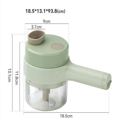 ⚡️ Wireless Electric Garlic Masher – Portable Mini Food Chopper for Kitchen 🍽️